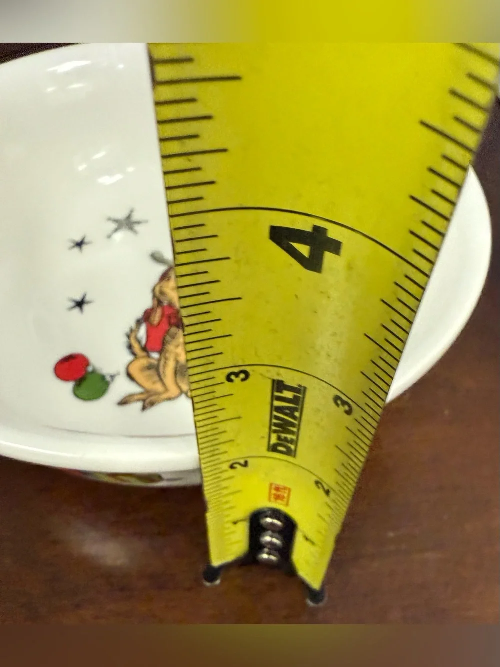 The Grinch Christmas Pet Dog Cat Bowl With Max The Dog NEW